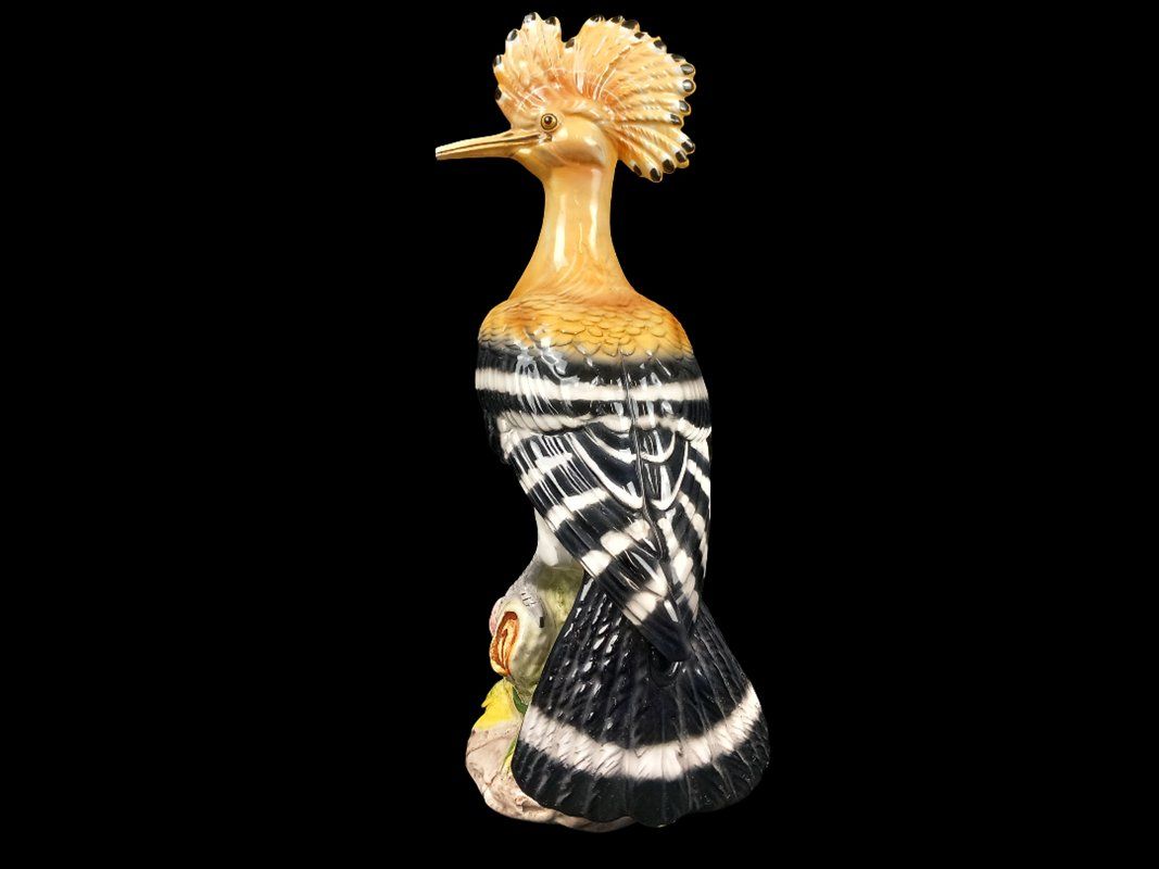 Statuette: RONZAN Keramikfigur Wiedehopf – Usato da Hünenberg venduto da Restwert_Zug 3