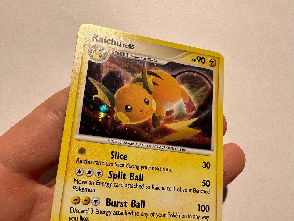 Pokémon Carte collezionabili: Raichu holo D&P Stormfront EN – Usato da Hagendorn venduto da Pokecollectorch 4