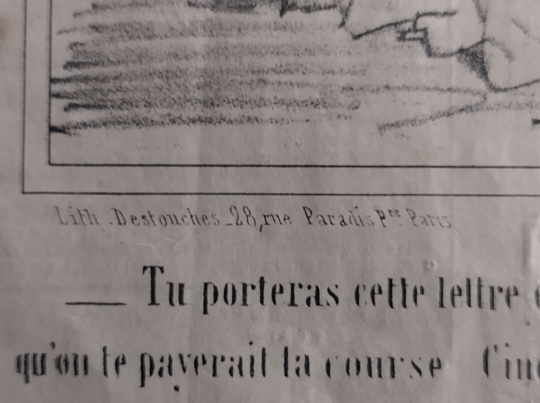 Grafica & Litografie: DRUCKGRAFIK LE CHARIVARI 1854 – Usato da Oberwil BL venduto da Fgquerschleeger 5