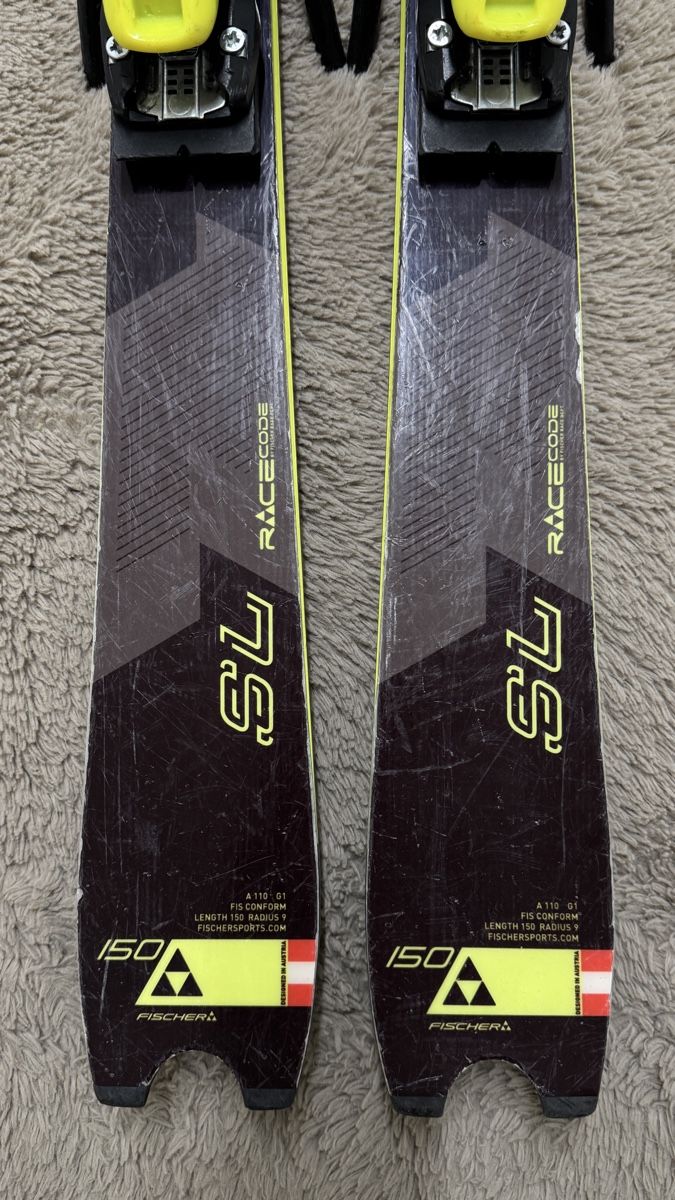 Fischer Sci: Fischer RC4 Race SL Ski 150 cm mit Bindung – Usato da Dietlikon venduto da kickboxer_999 4