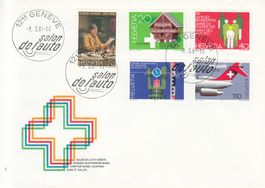 Sonderstempel SA. 50 Autosalon Genève 1981