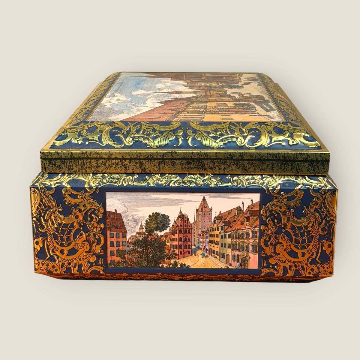 Dosen: Vintage Schmidt Tea Tin Box - Autumn Decoration – Gebraucht aus Lausanne von vas_cdb2 3
