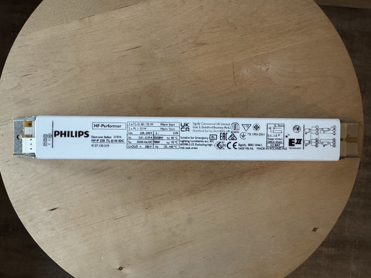 Philips Componenti elettronici: Ballast Électronique Philips HF-Performer II - Neuf – Nuovo (secondo la descrizione) da Neuchâtel venduto da dan_cx6w