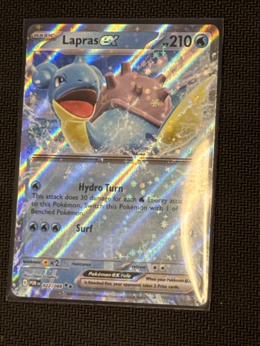 Pokémon Carte collezionabili: Pokémon Karte Lapras EX – Nuovo (secondo la descrizione) da Volketswil venduto da kev_8cfn 2