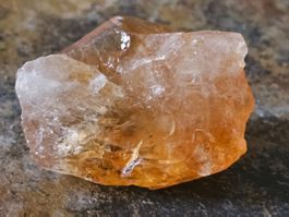 19gr. Citrin zitrin gebrannter Amethyst tolle Farbenpracht