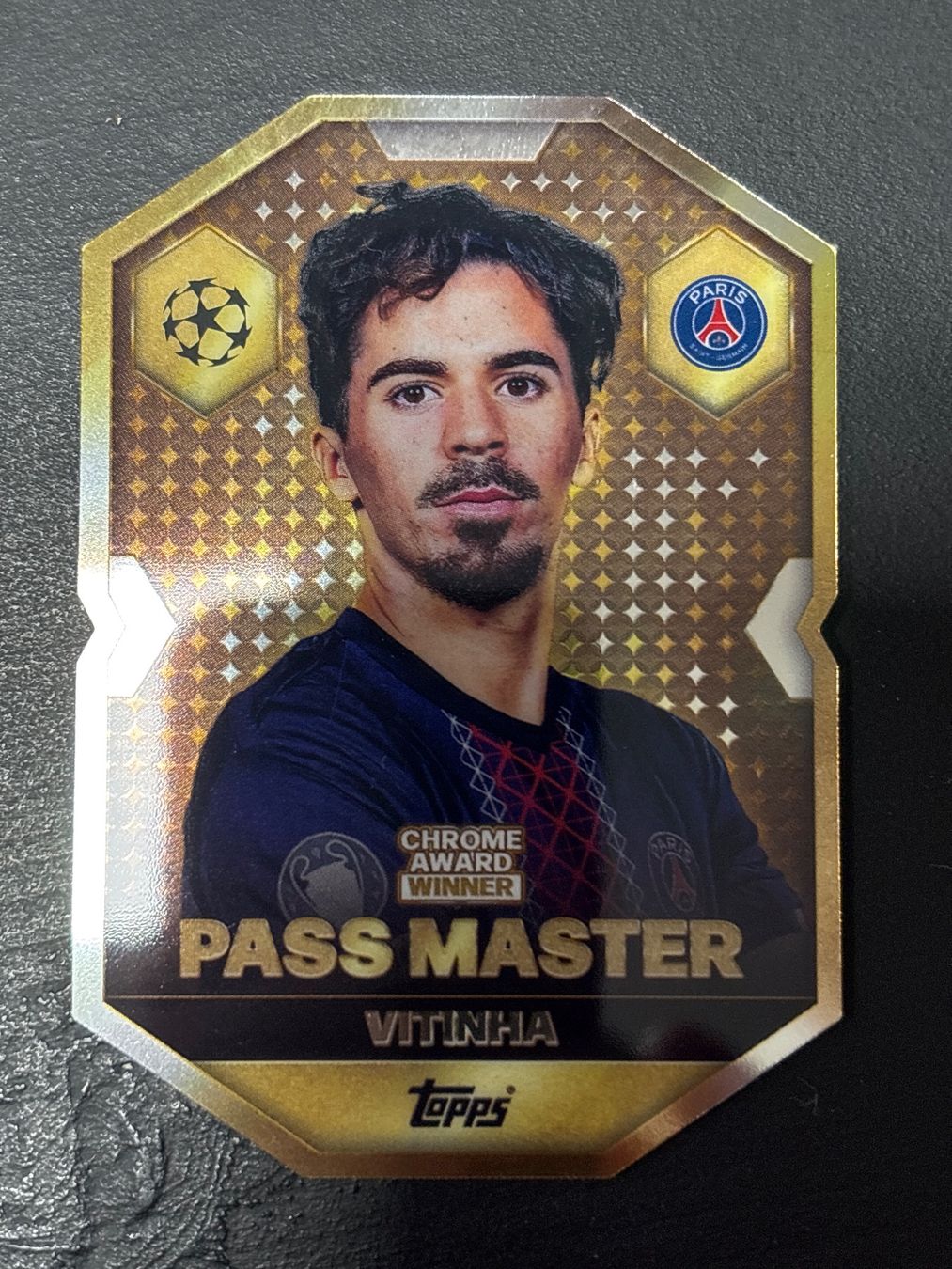 Match Attax UCC 25/26 Chrome Award Vitinha (CA12) (Neu (gemäss ...