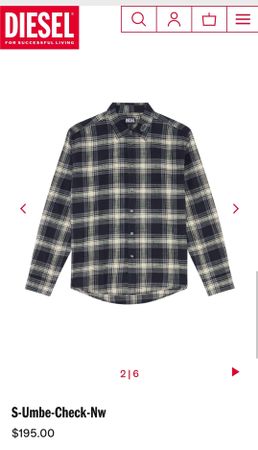 Stylisches Hemd Grösse S kariert schwarz/grau