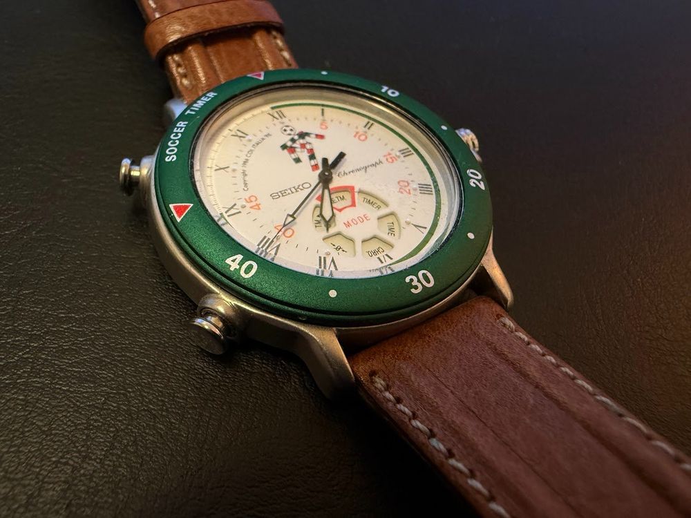 Seiko Fussball-Chrono *NOS* Italia 90 Edition (Usato) a