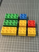 Lego Duplo Steine, gebraucht, bunt gemischt