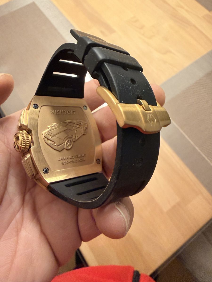 Orologi: WISHDOIT Chronograph Uhr Sportlich – Usato da Ebikon venduto da efruz 3