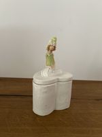 DeHerzschatulle mit Frühlings-Fee & Blumen,Deko-Schmuck-Dose