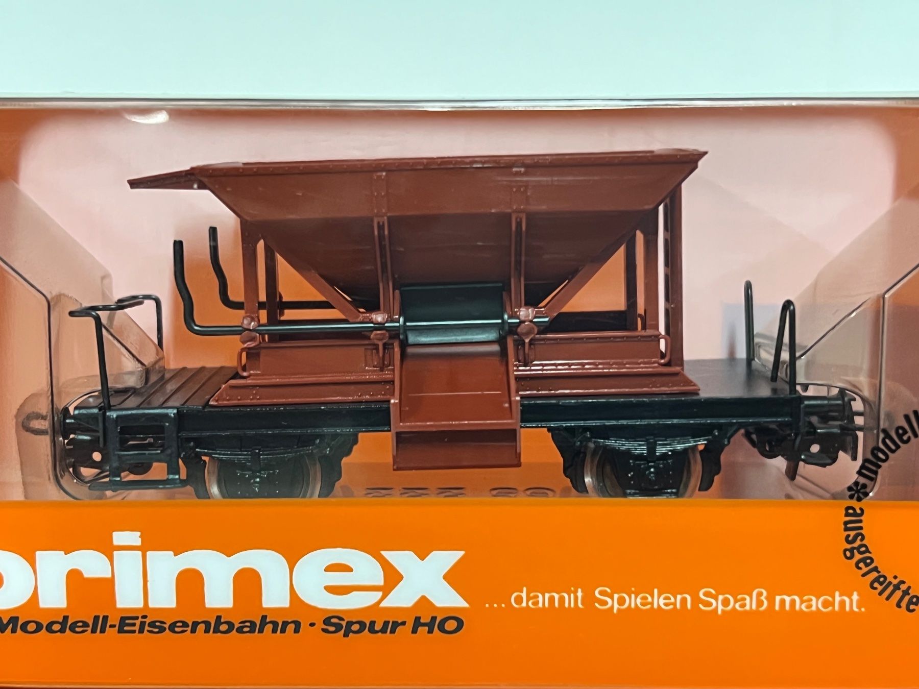 Märklin Modellini di ferrovie: Primex Schotterwagen 4555 AC – Nuovo e nell'imballaggio originale da Geroldswil venduto da TopTrain54 1