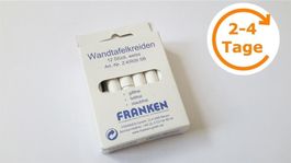 Kreide, Wandtafelkreide, 12x, rund weiss
