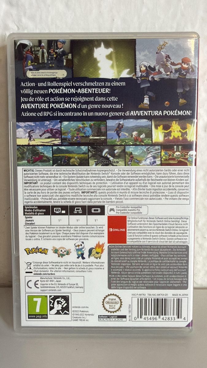 Pokémon Giochi: Pokémon Legenden Arceus - Nintendo Switch Game – Usato da Ehrendingen venduto da bubulence 1