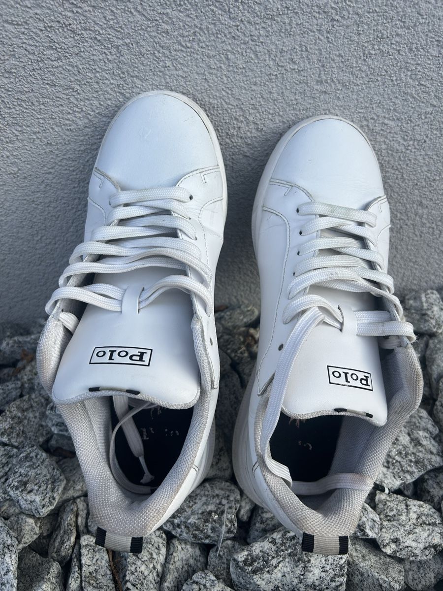 Ralph Lauren Chaussures hommes: Sneaker Polo Ralph Lauren 42 Leder – D'occasion à Sils im Domleschg par preski76 1