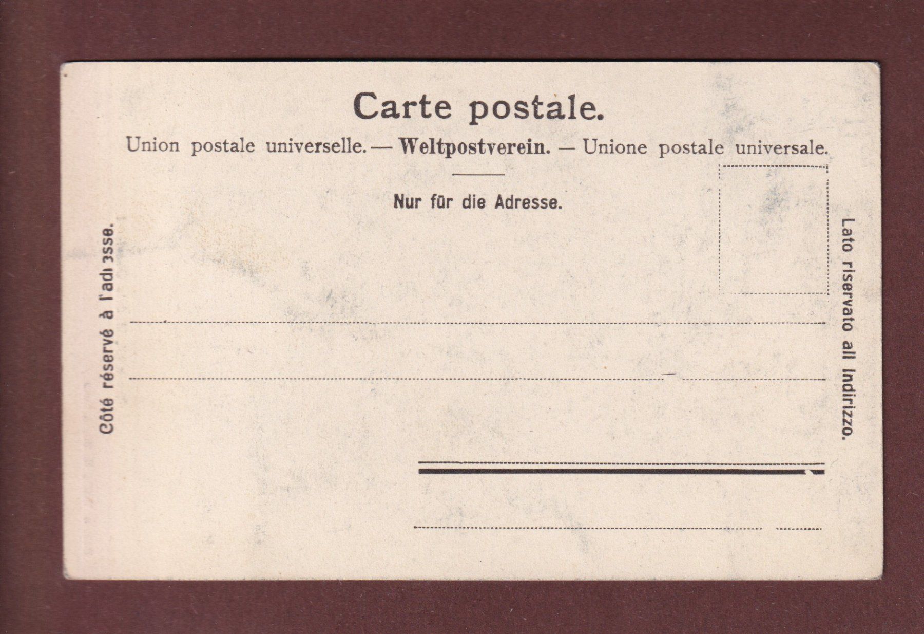 Cartoline postali: MEDELS Oberland - Rheinfall – Usato da Pully venduto da nicecards-shop 1