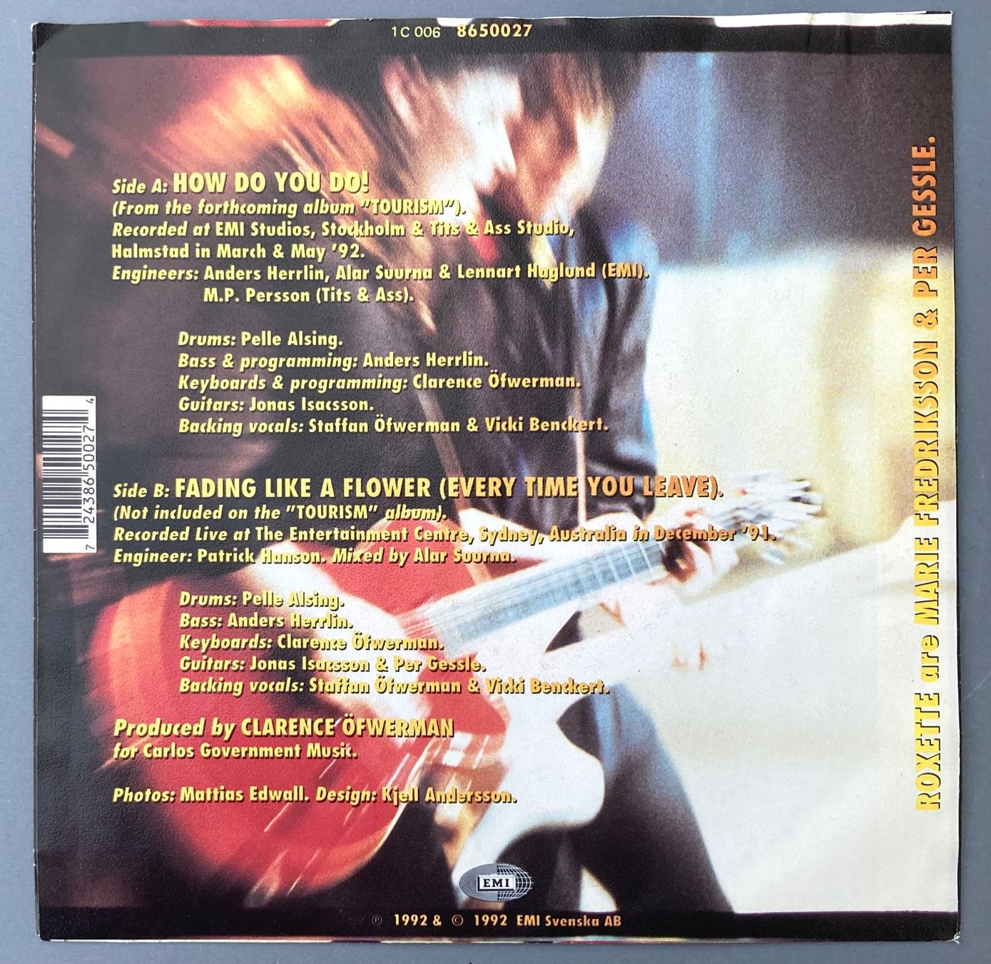 Dischi in vinile: ROXETTE - HOW DO YOU DO – Usato da Poliez-Pittet venduto da Newtown-Records 1