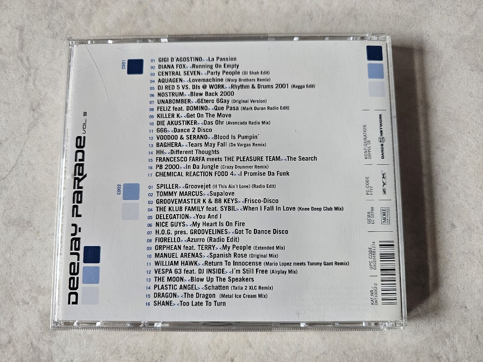CD: Deejay Parade  -  Vol. 5  /  2 CD's – Usato da Schneisingen venduto da backstore24 1