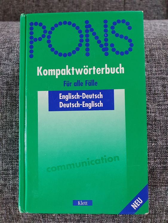 PONS Kompaktwörterbuch Deutsch - Französisch | Kaufen Auf Ricardo