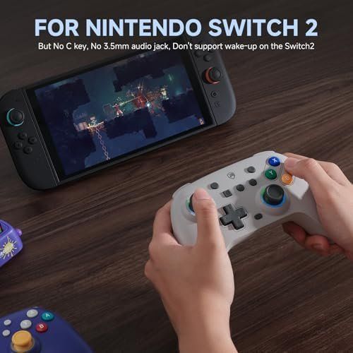 Controller: Switch Controller 2 OLED Lite 9 LEDs Wireless Turbo 6-Achsen – Nuovo e nell'imballaggio originale da Hundwil venduto da Stallone5 6