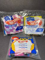 3 Hot Wheels McDonald's Happy Meal Spielzeugautos 1992/94