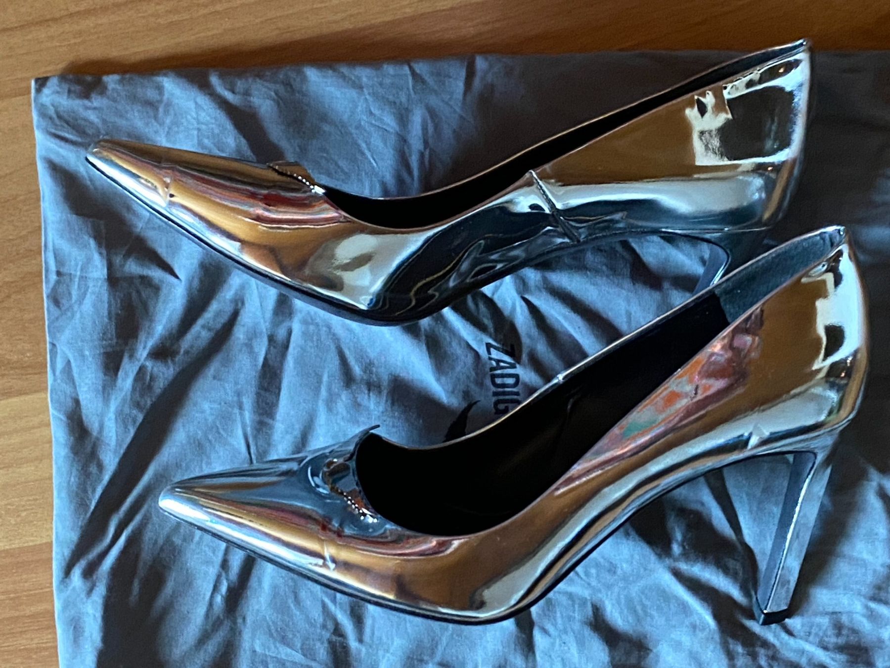 Zadig & Voltaire Scarpe da donna: escarpins Perfect argent Zadig et Voltaire 41 – Usato da Saviese venduto da cyr_6rkk