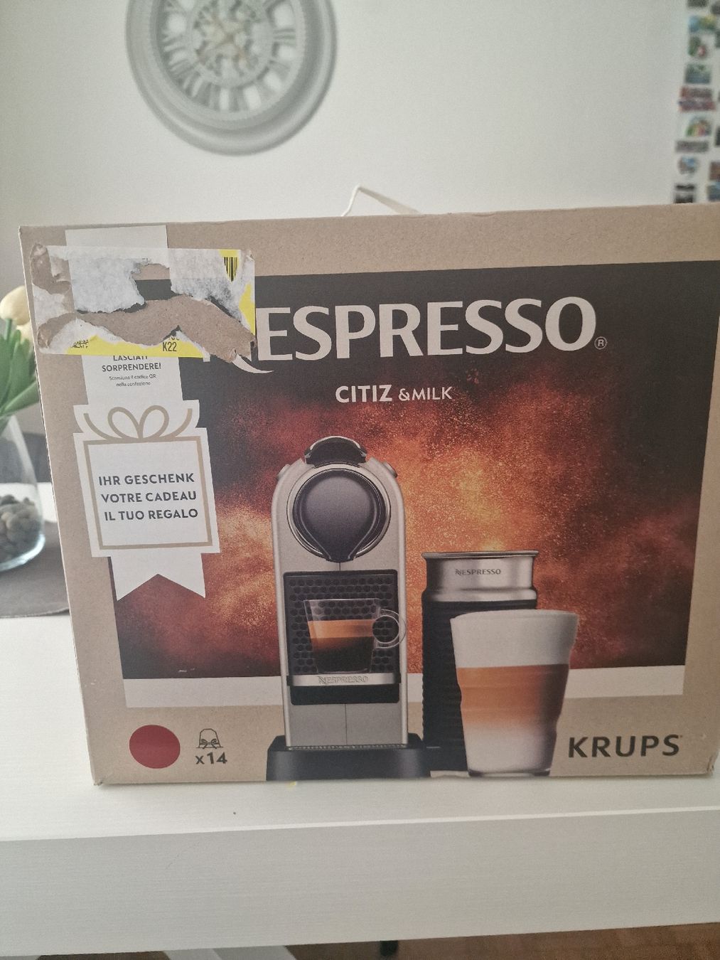 Krups Kaffeemaschinen & Espressomaschinen: Macchina Caffè Nespresso Citiz & Milk Krups nuova – Neu (gemäss Beschreibung) aus Au ZH von ber_q8lw
