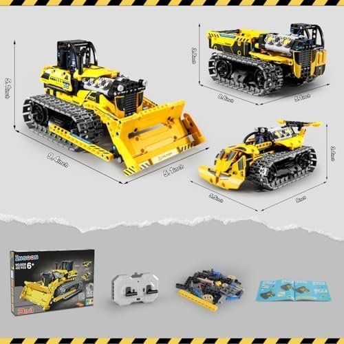 Modellismo RC: RC Bulldozer 452tlg – Nuovo e nell'imballaggio originale da Hundwil venduto da Equiply 3