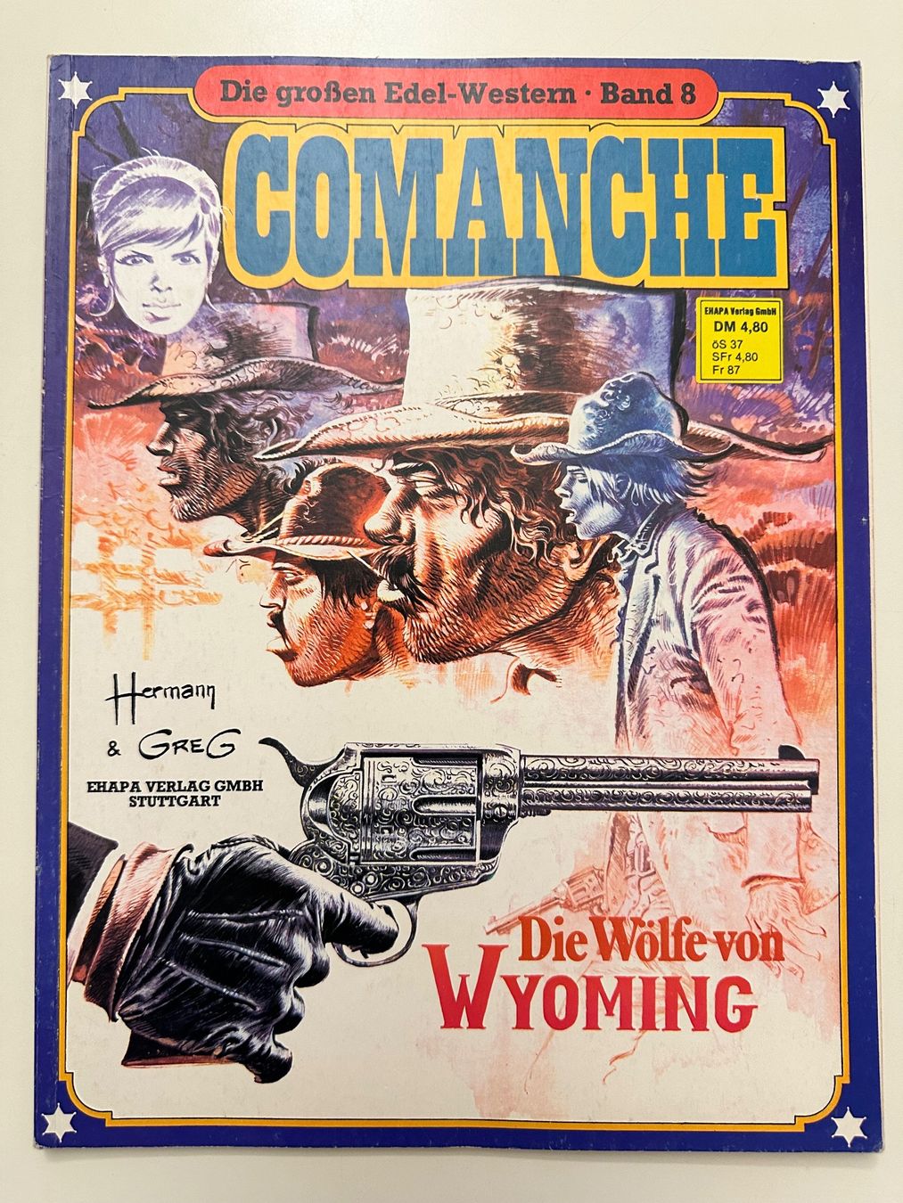 Fumetti: Die grossen Edel-Western Band 8 Comanche – Usato da Münsingen venduto da Ganjam
