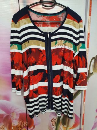 Damenjacke Tolles Design Gr XL Plus Neuwertig