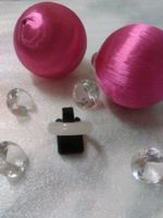 ring mit echt strass stein