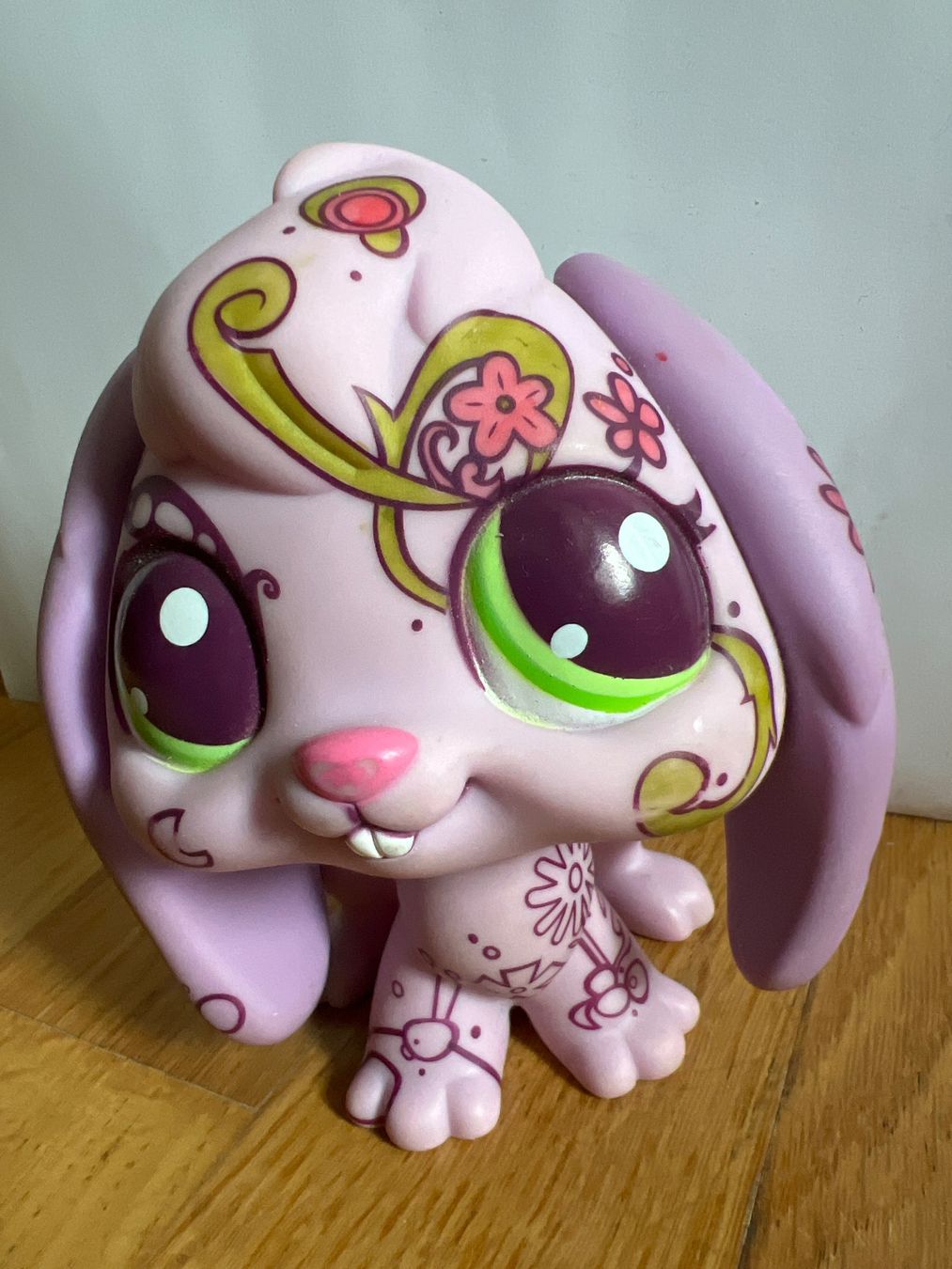 Hasbro Giocattoli: Original LPS ältere Generation. Jumbo Purple Bunny C031-ca – Usato da Zürich venduto da Azzurro6