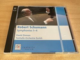 P1 Schumann David Zinman Tonhalle Zurich Symphonies 1-4 2 CD