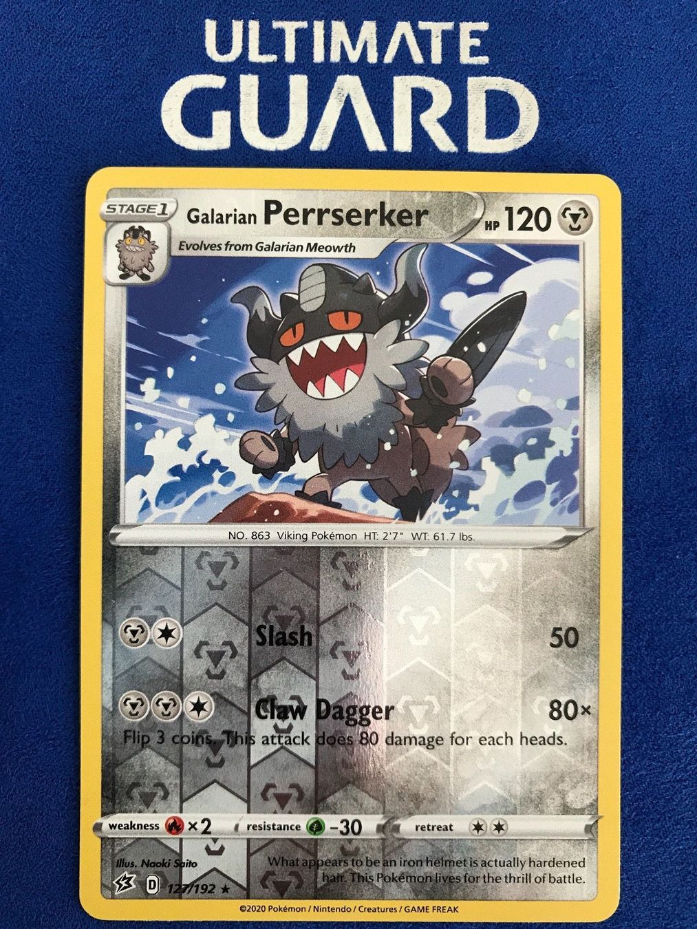 Pokémon Sammelbilder & Trading cards: Pokemon TCG - Galarian Perrserker EN reverse Holo – Neu (gemäss Beschreibung) aus Lyss von DeaDiLuna
