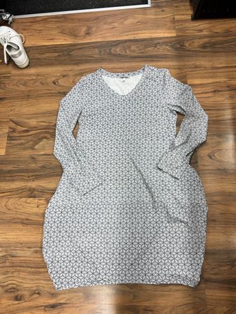Deerberg Kleid Gr. M, gemustert, Langarm - Top Zustand!