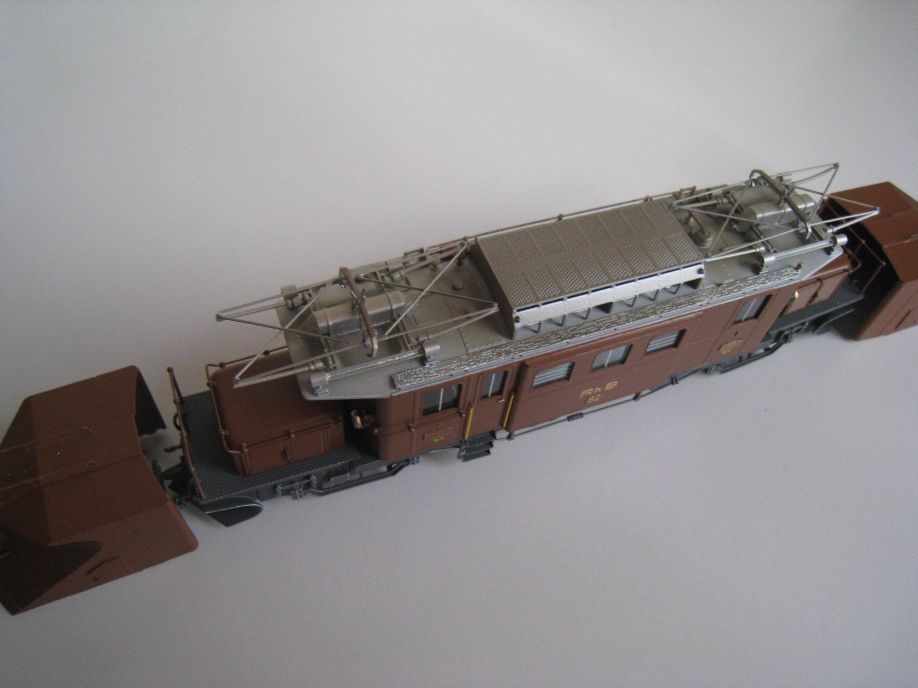 Ferro-suisse Modelleisenbahnen: Ferro Suisse, Bernina Schneeräumer-Set, 3 teilig – Gebraucht aus Buchs ZH von swiss-train 3