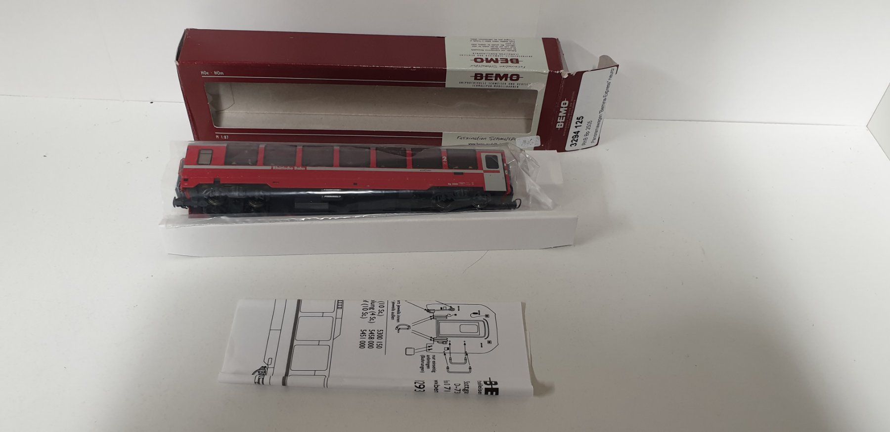 Bemo Modellini di ferrovie: Bemo RhB   Bernina Express 3294 125 – Nuovo (secondo la descrizione) da Geroldswil venduto da TopTrain54 2