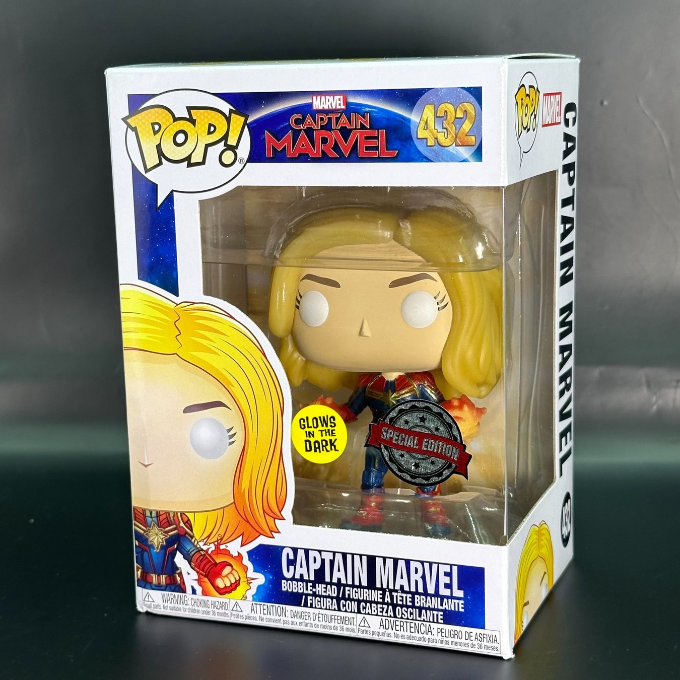 Funko Statuette: Funko Pop! - Marvel - Captain Marvel 432 – Usato da Düdingen venduto da Nerdworld