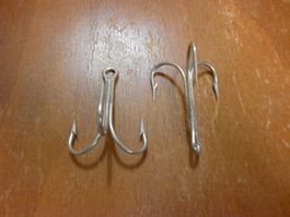 50 triples Mustad 3549A no 5/0 Mustad Drillinge