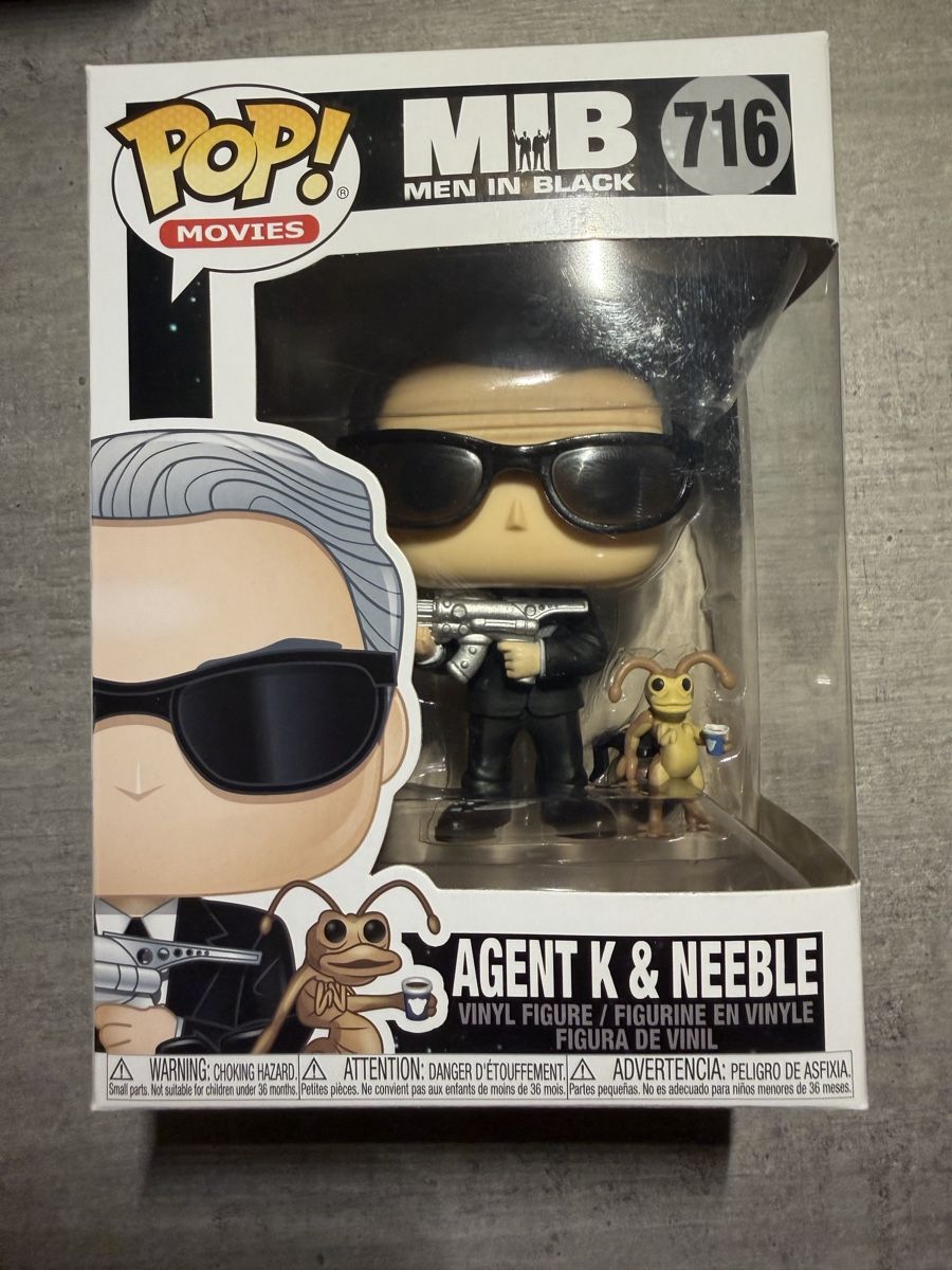 Funko Statuette: Funko Pop MIB Agent K & Neeble 716 neu – Nuovo e nell'imballaggio originale da Pratteln venduto da niisam
