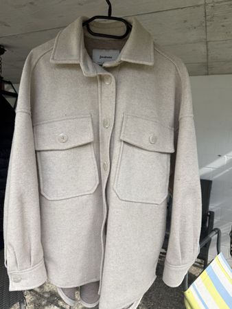 Stradivarius Hemdjacke beige Grösse S guter Zustand