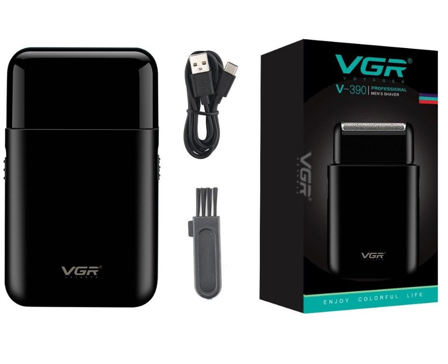 VGR V-390 Reise Rasierer klein für unterwegs oder Konturen (Neu und ...