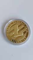 Litecoin Sammlermünze Kupfer vergoldet (WA1)