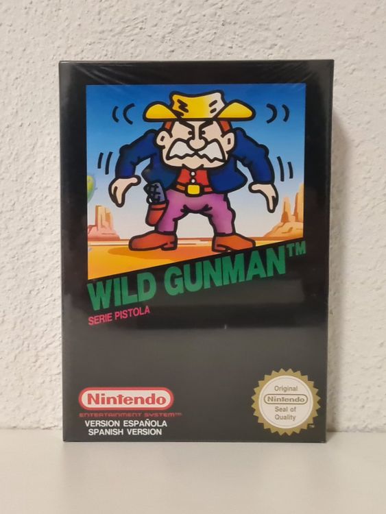 WILD GUNMAN - NEU & SEALED / Pal B Nintendo NES (Neu und ...