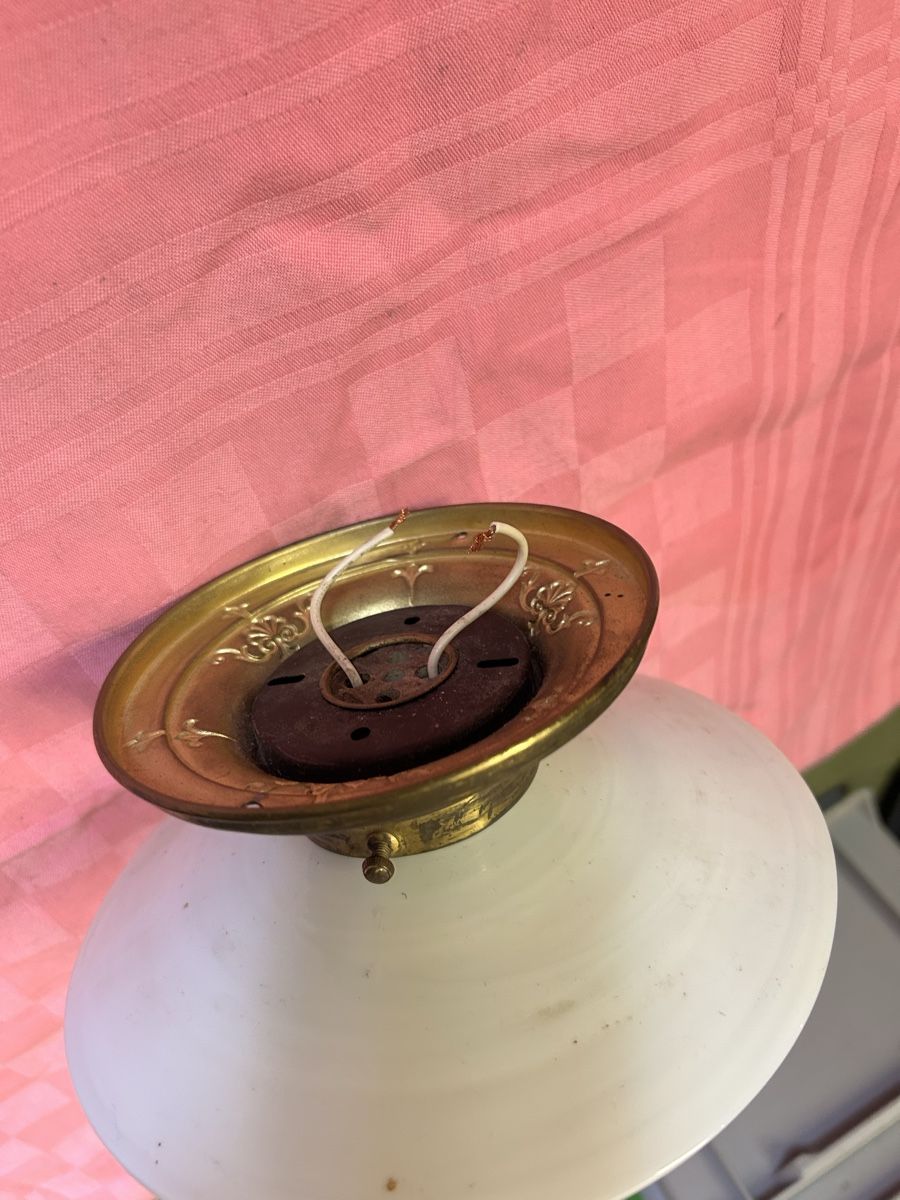 Lampen: Antike Wandlampe Jugendstil – Gebraucht aus Bremgarten b. Bern von Thermes 1