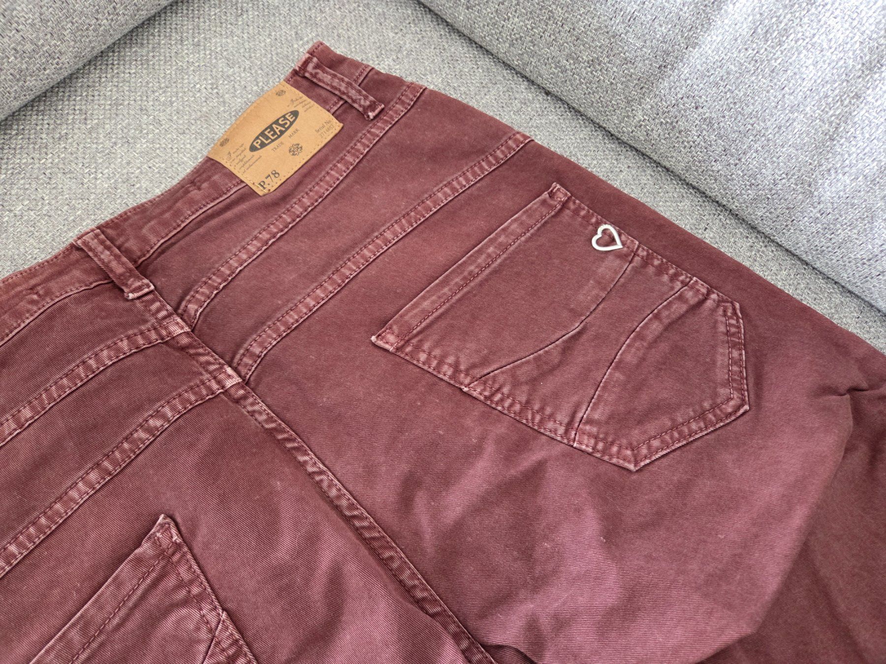 Please Jeans Jeans: Jeans Please M rot – Gebraucht aus Villars-sur-Glane von Bolinot 3