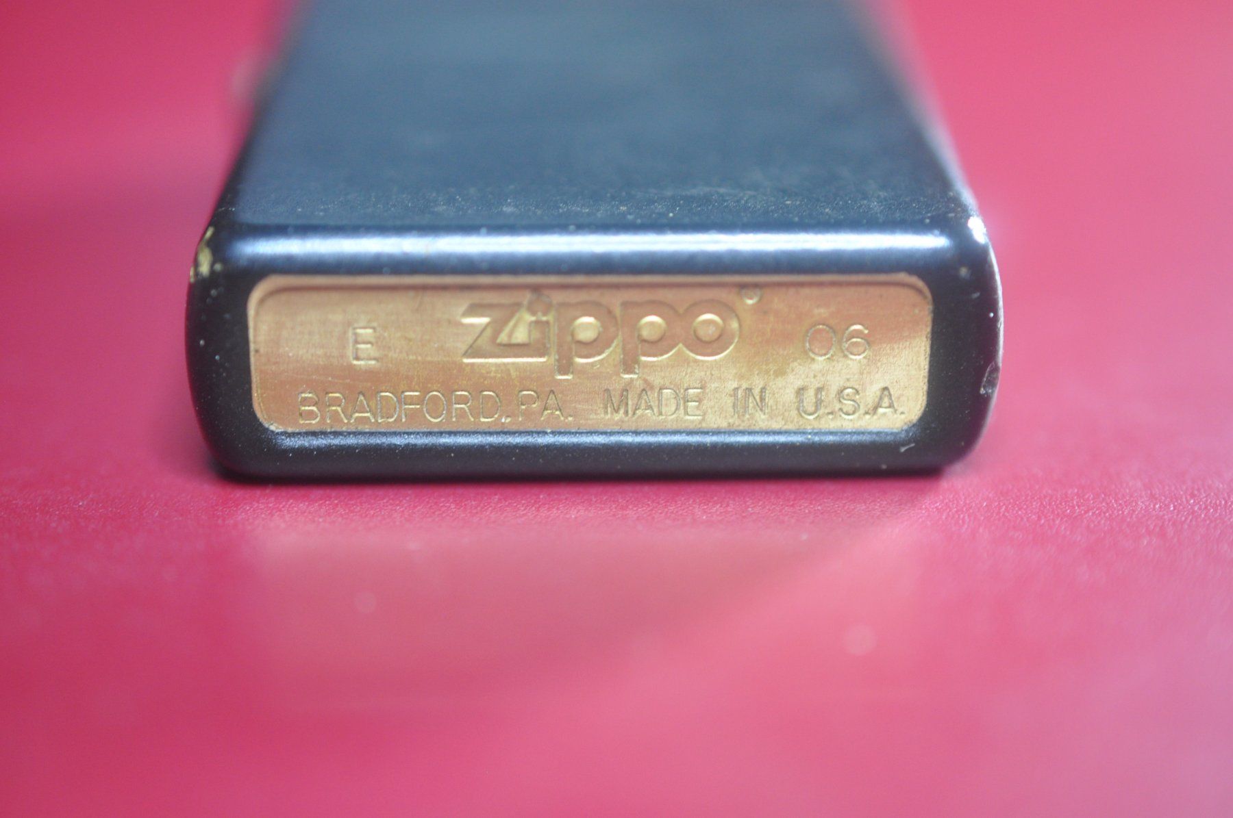 Zippo Accendini: Zippo 2006 - noir – Usato da Moutier venduto da Phillegrec 1