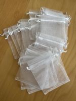 Organza Beutel weiss 9x12cm 20Stück