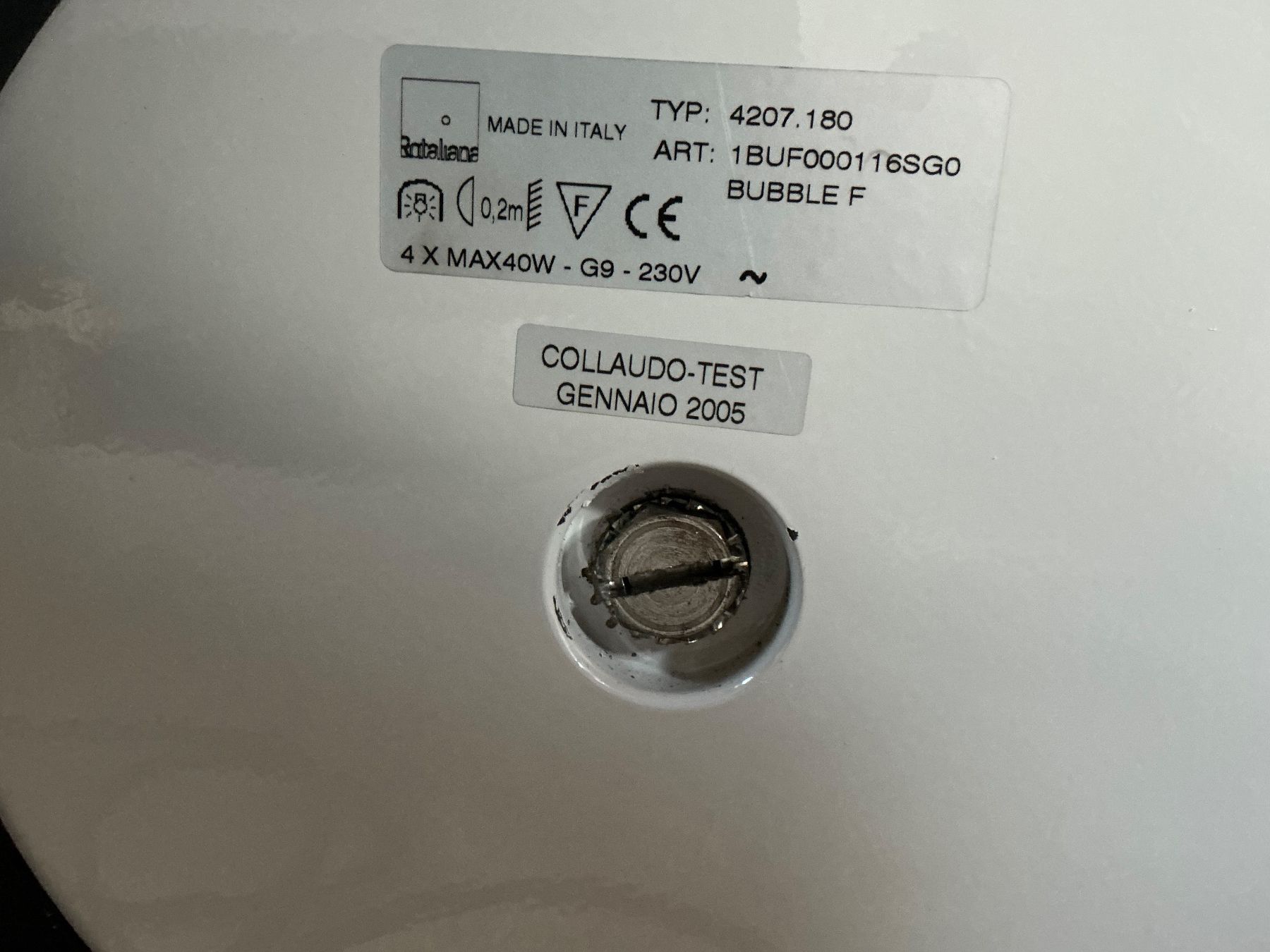 Lampade: Stehlampe mit 4 Halogen Kugelleuchten – Usato da Neerach venduto da Amtrak283 7