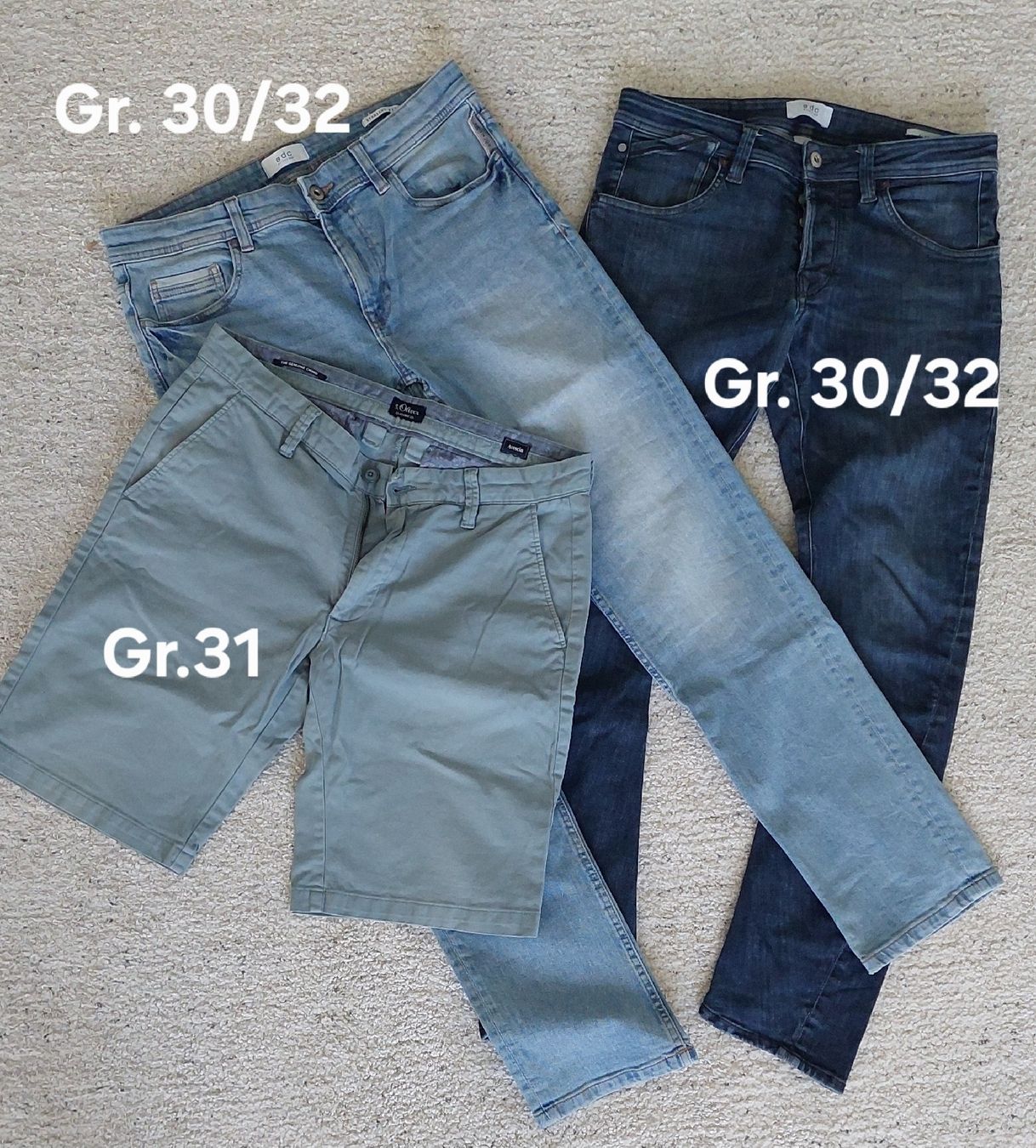 Pantalons: 3x Hosen – D'occasion à Dübendorf par huebi01